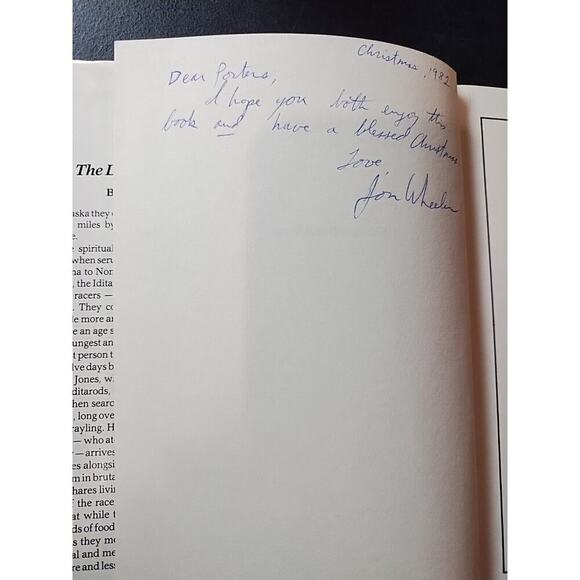 Jones, Tim. The Last Great Race Iditarod Sled Dog Race 1982. Illustrated. - Picture 7 of 7